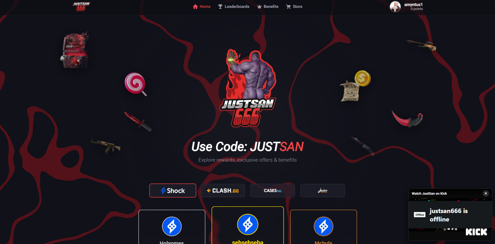 JustSan Main Website